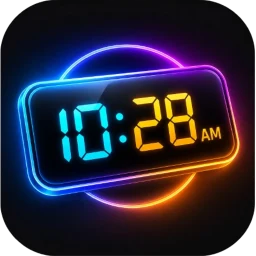 Relógio flutuante timer icon